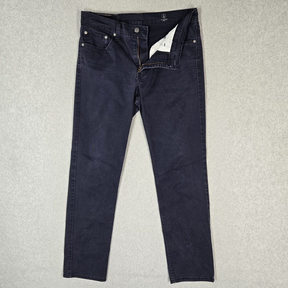 Levi's 511 Men Jeans 31X32 Dark Blue Denim 29" Inseam